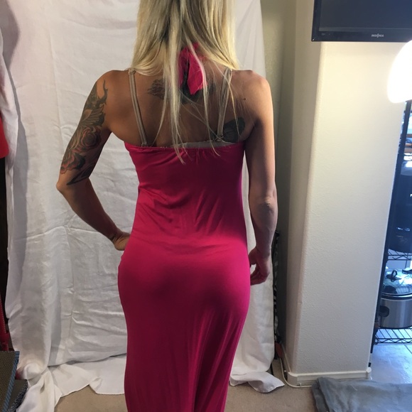 Pink Maxi Dress - Picture 5 of 8